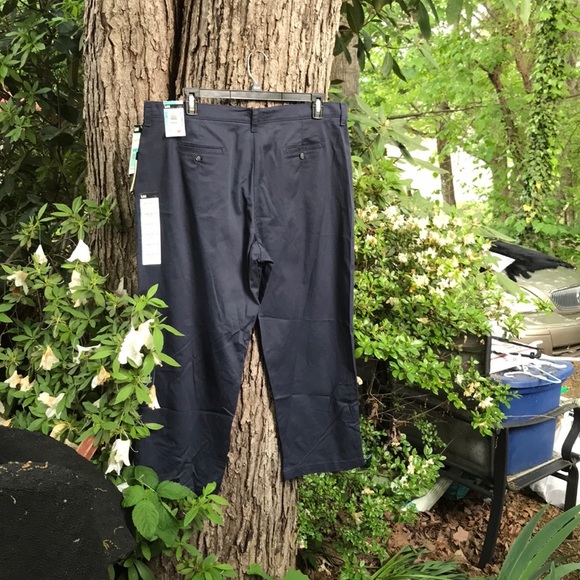 Lee Pants & Jumpsuits Nwt Lee At The Waist Plain Flat Front Relaxed